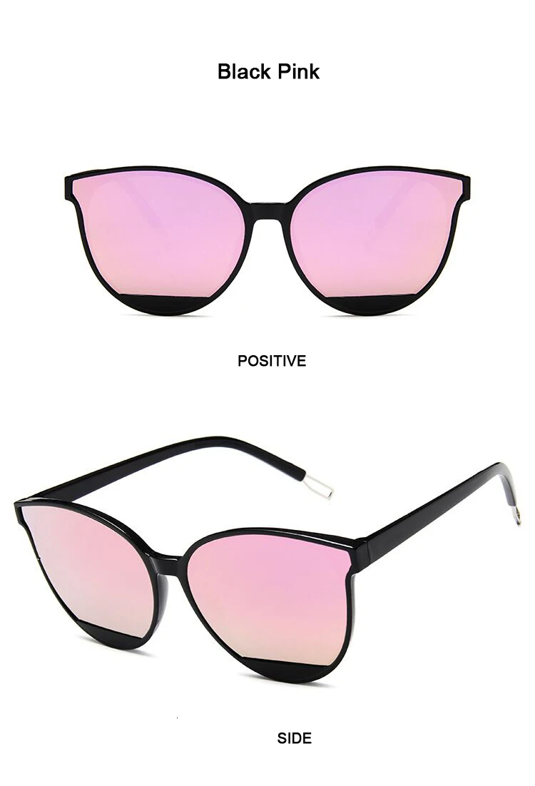 Naiste vintage peegel metallist päikeseprillid