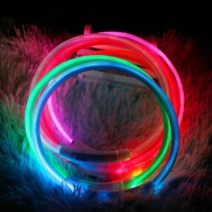 Alternative view of Koera LED-kaelarihm USB-laadimisega