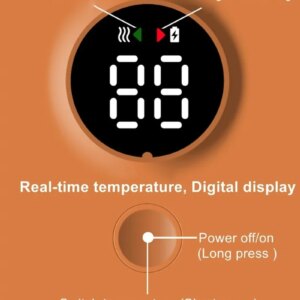 Laetav lutipudeli soojendaja temperatuurinäidikuga - Pilt 5