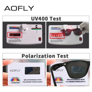 Aofly ülikerged polariseeritud päikeseprillid - Pilt 4