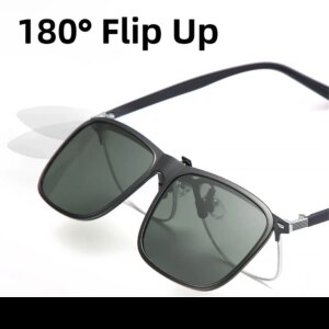Alternative view of Polariseeritud flip-up clip-on päikeseprillid