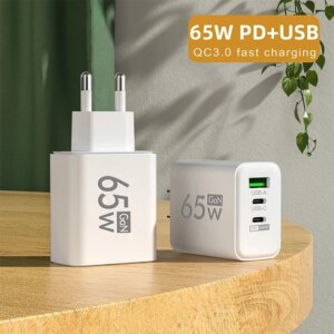 65W USB-C kiirlaadija 3 pordiga - Pilt 6