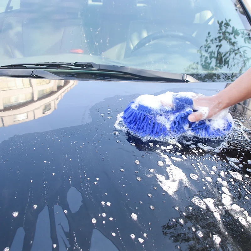Mikrokiust autopesukäsn kriimustusvabaks puhastamiseks - Pilt 3