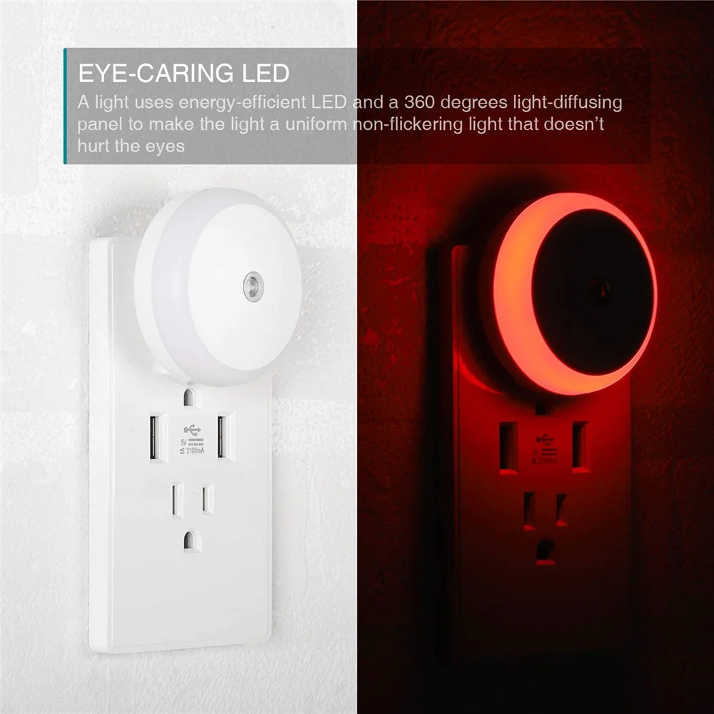 Nutikas LED-öövalgusti koos anduriga Nutikas LED-öövalgusti koos anduriga
