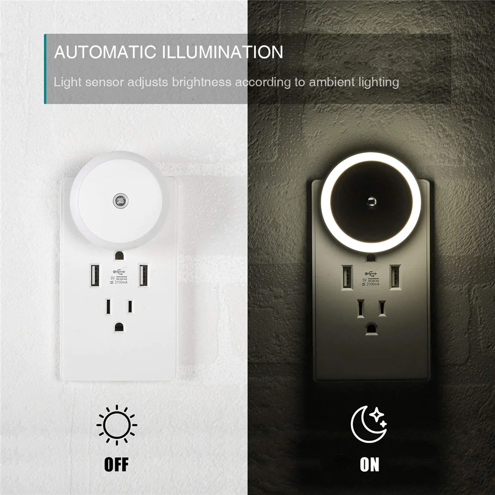 Nutikas LED-öövalgusti koos anduriga Nutikas LED-öövalgusti koos anduriga